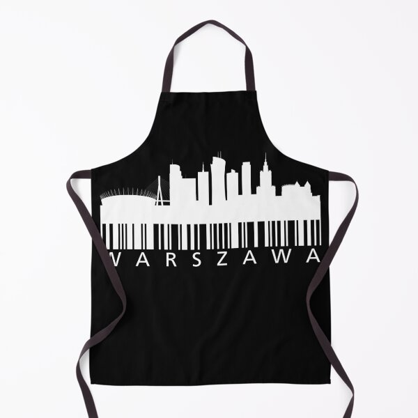 Item preview, Warszawa Skyline Barcode designed and sold by Anniko Art Studio.