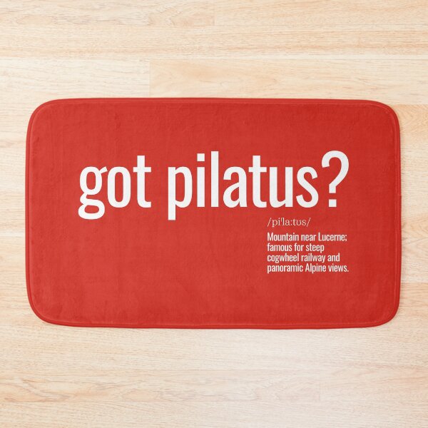 Item preview, got pilatus? designed and sold by nature. electrified..