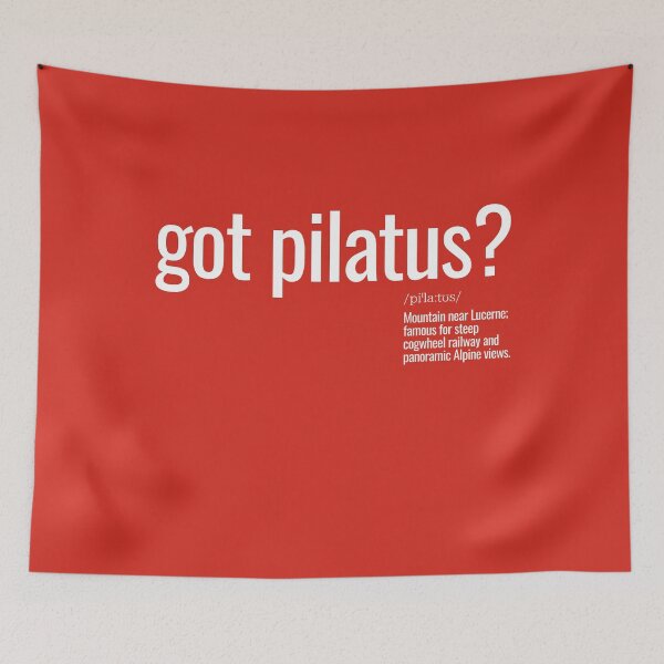 Item preview, got pilatus? designed and sold by nature. electrified..