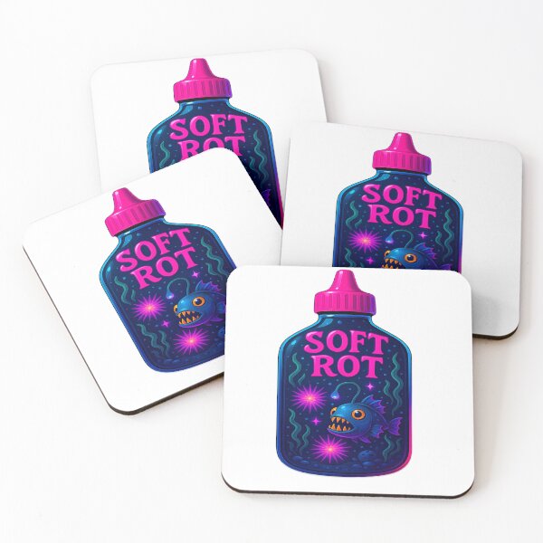 Item preview, Soft Rot Deep Sea Bottle – Glow-in-the-Dark Ocean Creatures  designed and sold by Soft rot studio.