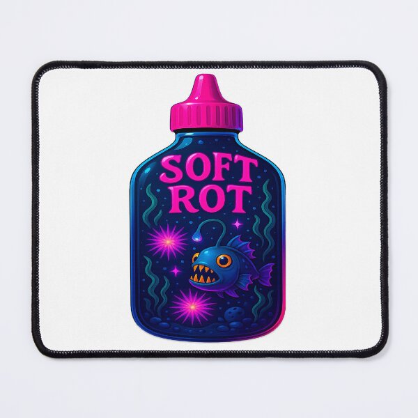 Item preview, Soft Rot Deep Sea Bottle – Glow-in-the-Dark Ocean Creatures designed and sold by Soft rot studio.