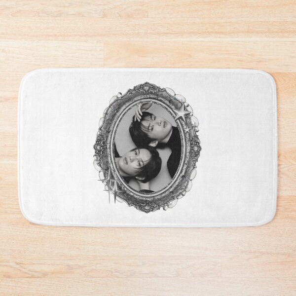 Item preview, &Team K and JO Design Black & White Vintage Mirror designed and sold by HELL0WBELLO.