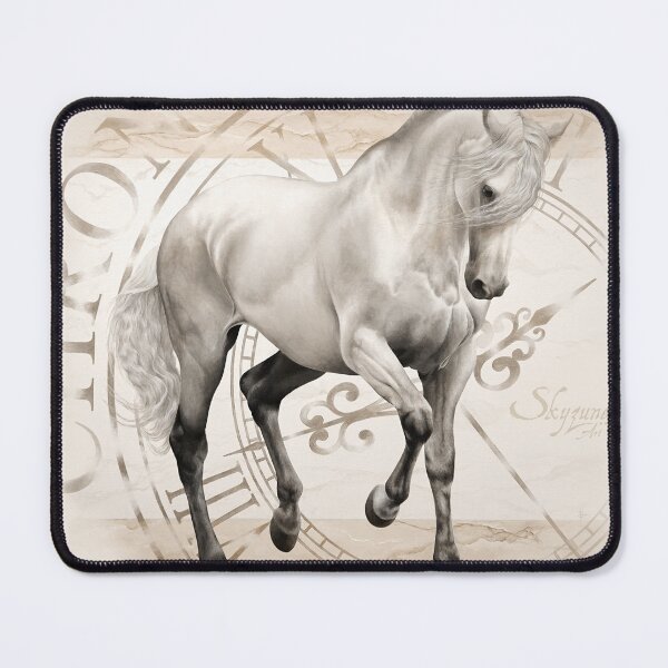 Item preview, CHRONOS Painting of a horse in piaffe designed and sold by SkyzuneART.