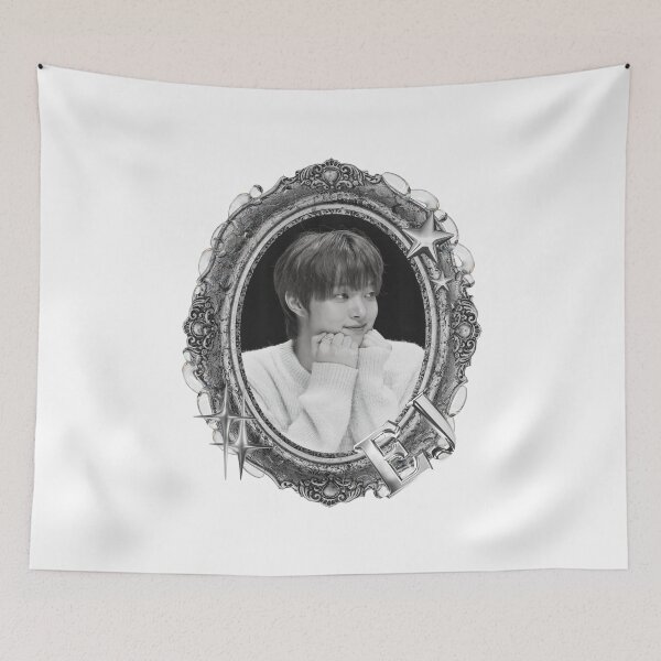 Item preview, &Team EJ Design Black & White Vintage Mirror designed and sold by HELL0WBELLO.