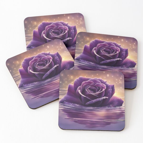 Item preview, Purple Rose in Water designed and sold by CalmnessbyChoice.