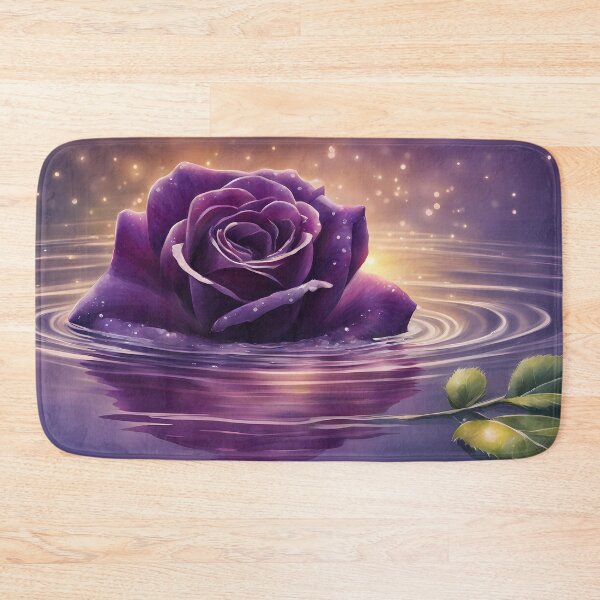 Item preview, Purple Rose in Water designed and sold by CalmnessbyChoice.