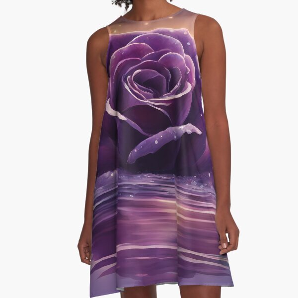Item preview, Purple Rose in Water designed and sold by BookCovered.