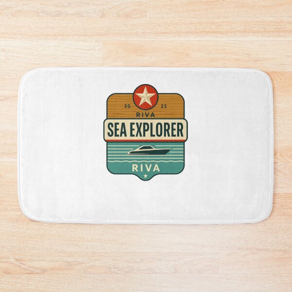 Item preview, Sea Explorer – Vintage Nautical Emblem | Retro Ocean Adventure Pin designed and sold by Asfyi.