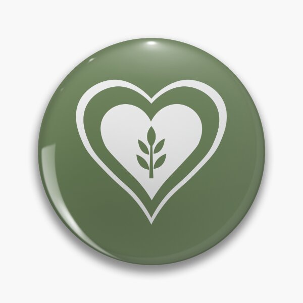 Item preview, Eco-Friendly Heart Logo Featuring Leaf Symbol – Nature and Sustainability Design designed and sold by AtonuHaque.
