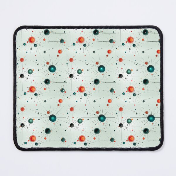 Item preview, Atomic Burst – Retro Futuristic Geometric Pattern designed and sold by Skolyak.