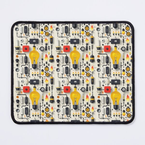 Item preview, Invention Sparks – Retro Tech Schematic Design designed and sold by Skolyak.