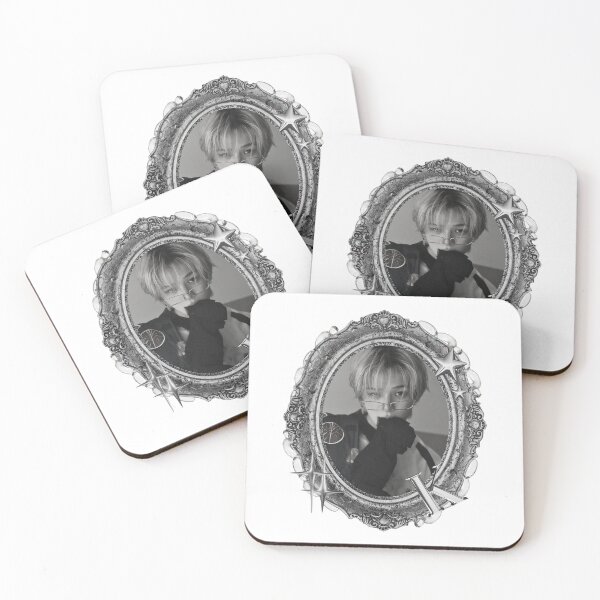 Item preview, &Team K Design Black & White Vintage Mirror designed and sold by HELL0WBELLO.