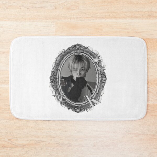 Item preview, &Team K Design Black & White Vintage Mirror designed and sold by HELL0WBELLO.