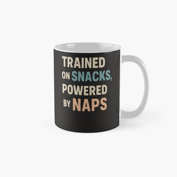 Item preview, Entrenado con Snacks, Impulsado por Siestas designed and sold by InksDen.
