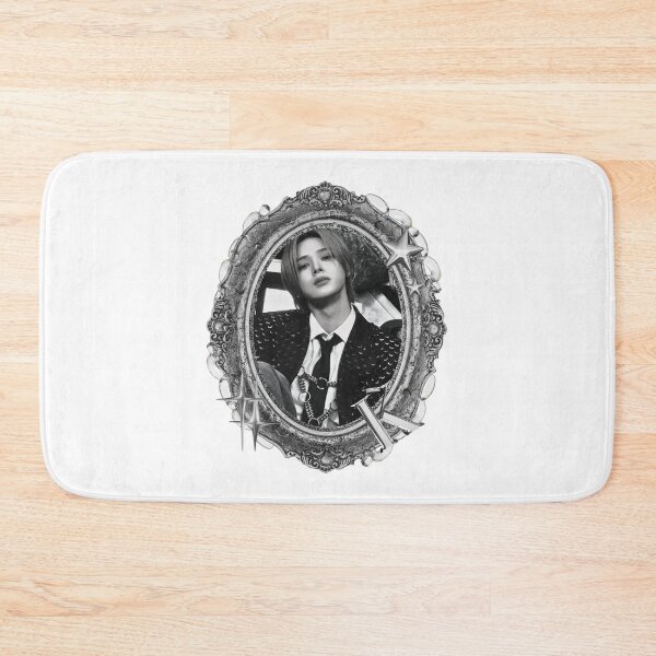 Item preview, &Team K Design Black & White Vintage Mirror designed and sold by HELL0WBELLO.
