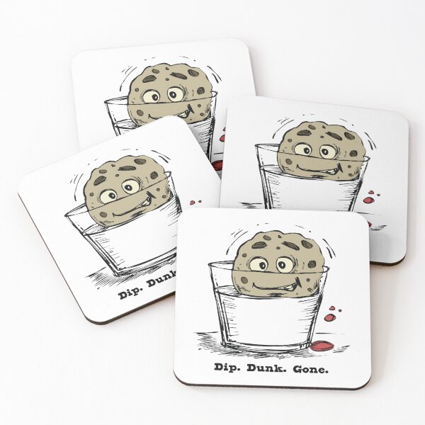 Item preview, Funny Cookie Humor Food Pun, Dip Dunk Gone designed and sold by whyitsme.