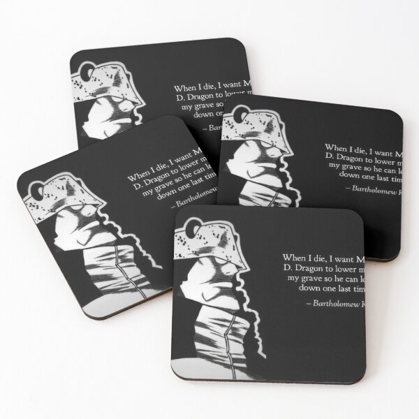 Item preview, Bartholomew Kuma Quote designed and sold by ILoveLaughing.