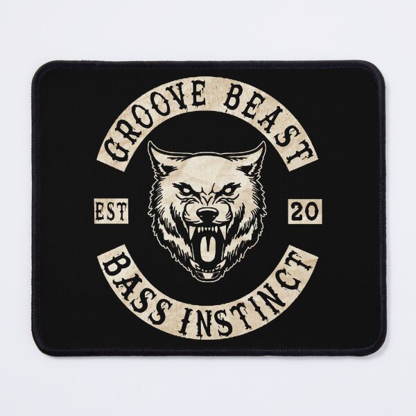 Item preview, Bass Instinct Groove Beast (Sand) designed and sold by BassInstinct.