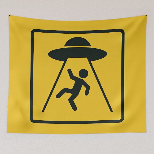 Item preview, Alien Abduction Hazard designed and sold by digital-savant.