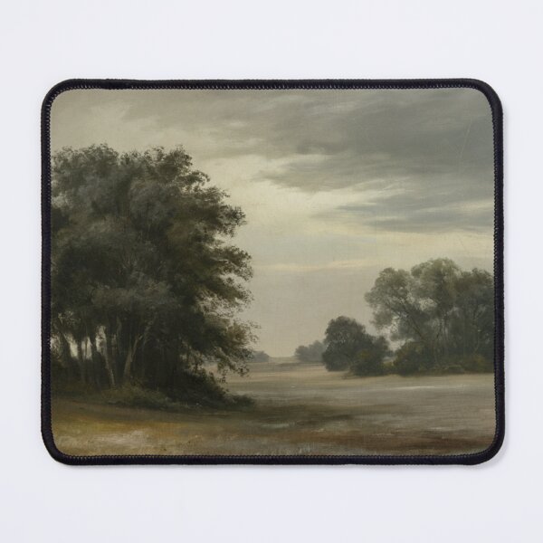 Item preview, French Fields and Oaks – 19th Century French Countryside Landscape designed and sold by CARRAANN.