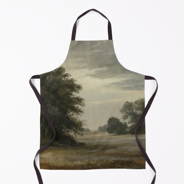Item preview, French Fields and Oaks – 19th Century French Countryside Landscape designed and sold by CARRAANN.