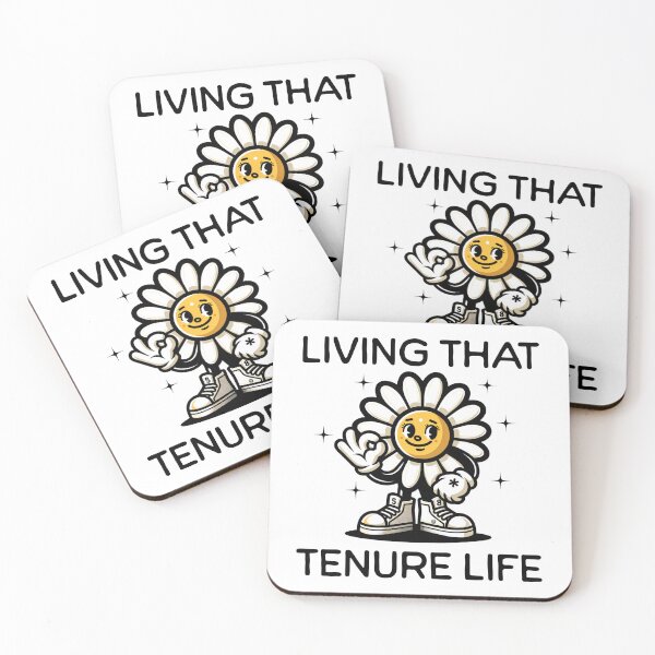 Item preview, Living That Tenure Life | Tenured Teacher | Tenured Professor | Teacher Tenure Gift | Associate Professor | Professor Tenure Gift designed and sold by jadedscientist.
