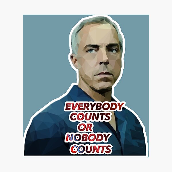 Item preview, Harry Bosch illustration designed and sold by ZooStateofMind.