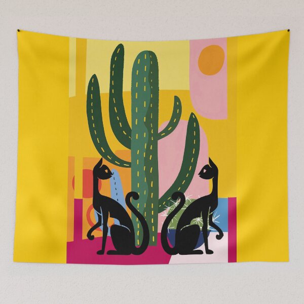 Item preview, BLACK CAT ABSTRACT designed and sold by Tammera.