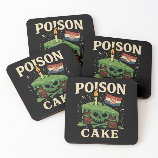 Item preview, Poison Cake - Marko Bošnjak - Croatia - Eurovision Croatia - Eurovision Song Contest 2025 - ESC 2025 Basel  designed and sold by Vision-Tees.