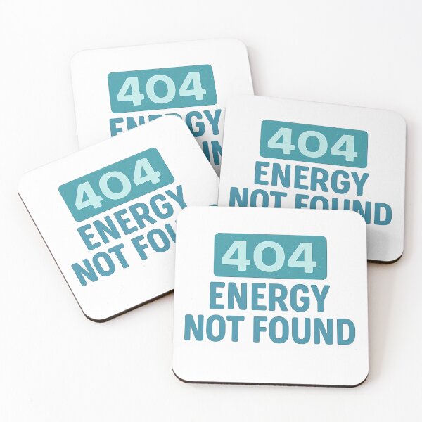 Item preview, 404 Energy Not Found designed and sold by Vitalka-uk.