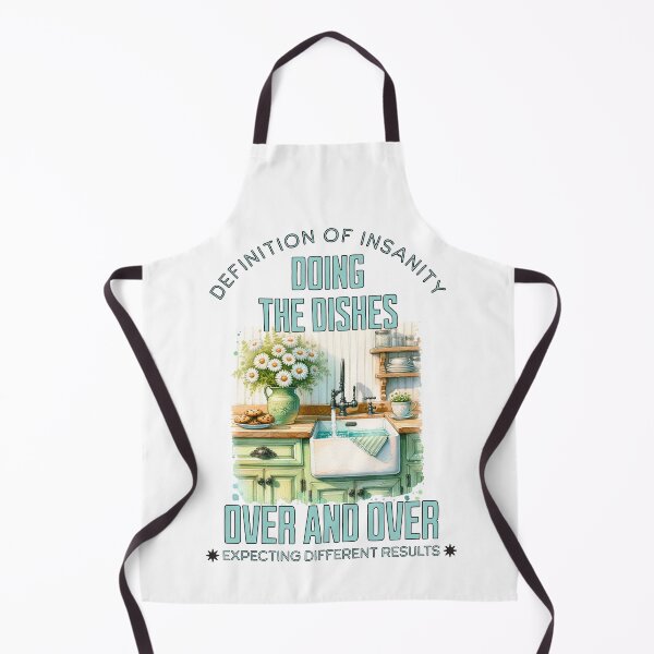 Item preview, Doing Dishes - The Definition of Insanity designed and sold by Debbie Schulte.