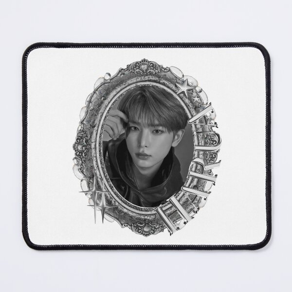 Item preview, &Team HARUA Design Black & White Vintage Mirror designed and sold by HELL0WBELLO.