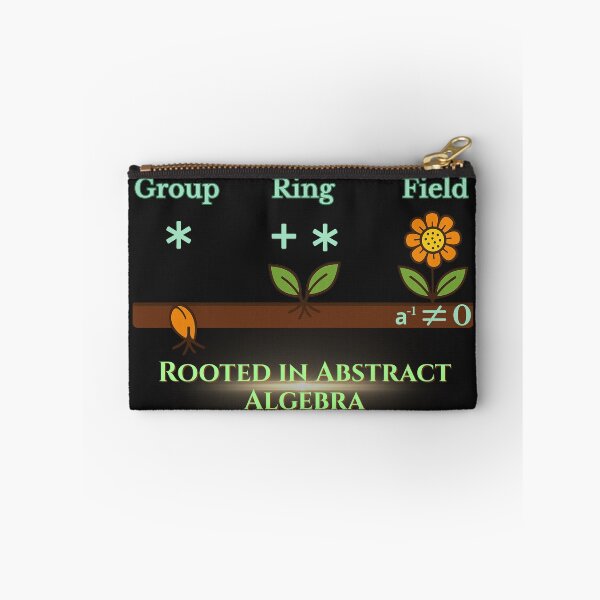 Item preview, Rooted in Abstract Algebra, Group Ring Field designed and sold by Crafty Capers Drift.