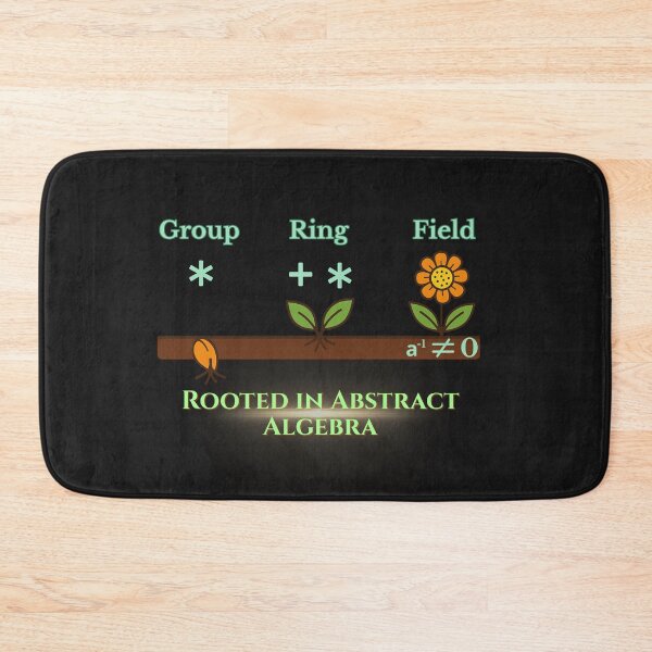 Item preview, Rooted in Abstract Algebra, Group Ring Field designed and sold by Crafty Capers Drift.