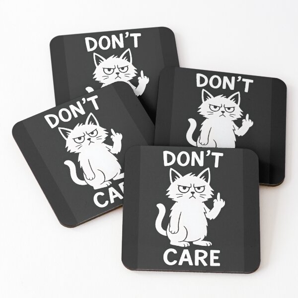 Item preview, Angry Cat Flipping Off - Funny Attitude Cartoon designed and sold by Amr Siam.