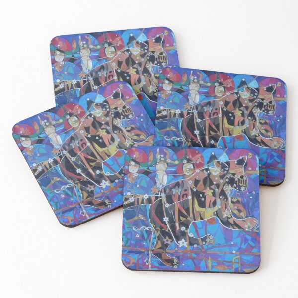 Item preview, Seven Sages Watch Over the Great Bear in the Ancient Night designed and sold by Denise Weaver Ross.
