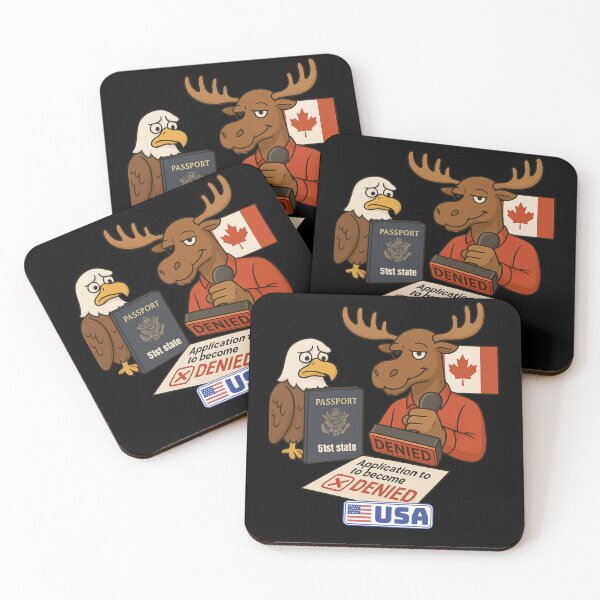 Item preview, Application Denied – Canada Says No to the 51st State designed and sold by TeesNtotes.