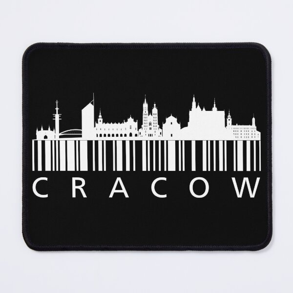 Item preview, Cracow Skyline Barcode designed and sold by Anniko Art Studio.