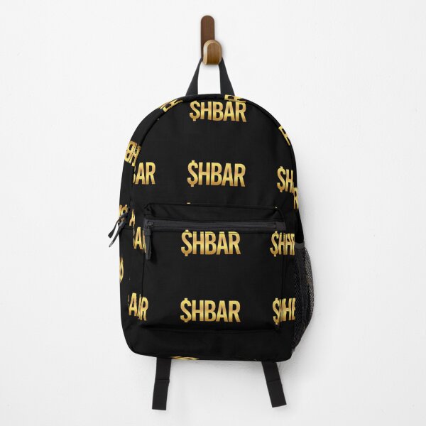 Item preview, $HBAR, Hedera Hashgraph Crypto Ticker in Gold designed and sold by Memes N Lore .
