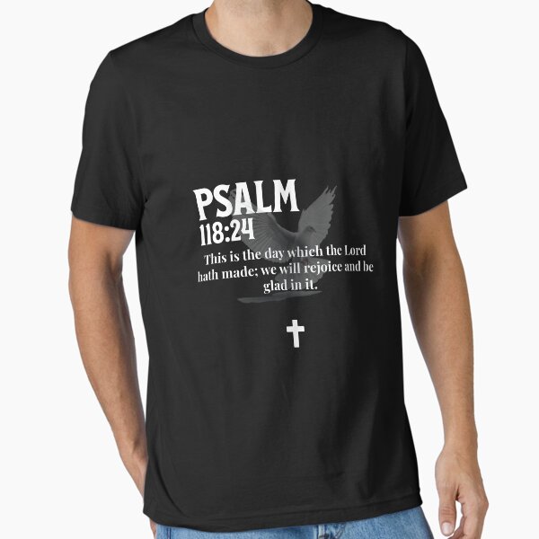 Item preview, Psalm 118:24 Inspirational Bible Quote designed and sold by SimpleGrafx.