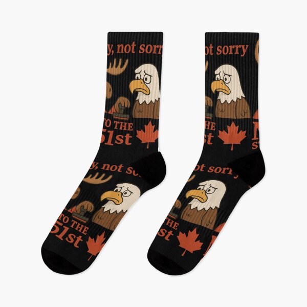 Item preview, Sorry Not Sorry – Canada Rejects 51st State designed and sold by TeesNtotes.