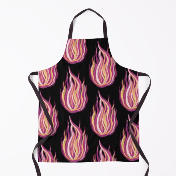 Item preview, Fire flames (Pink, Yellow, White) designed and sold by Scarlet Swan.