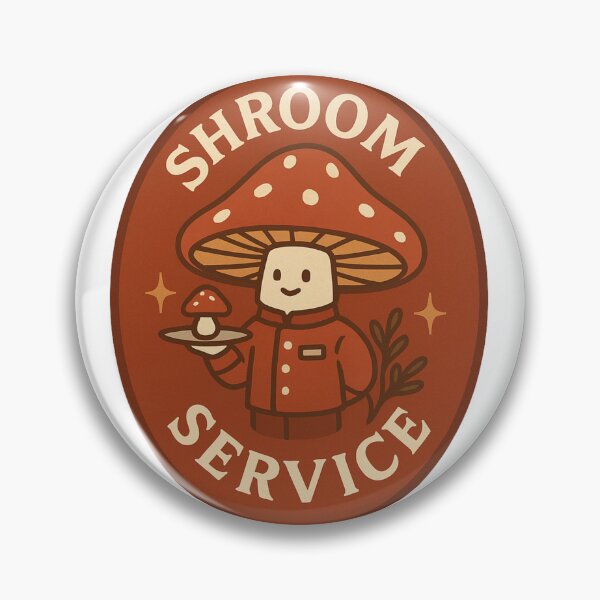 Item preview, Shroom Service Mushroom designed and sold by PrometheanAppCo.