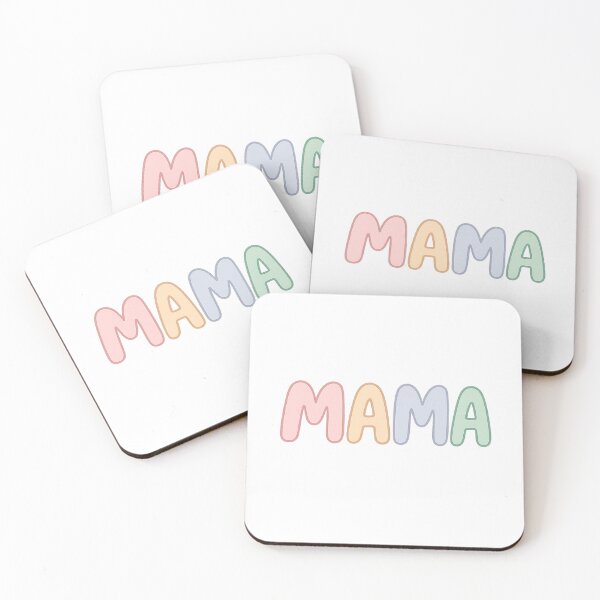 Item preview, MAMA bubble letters designed and sold by QuirkBeasts.