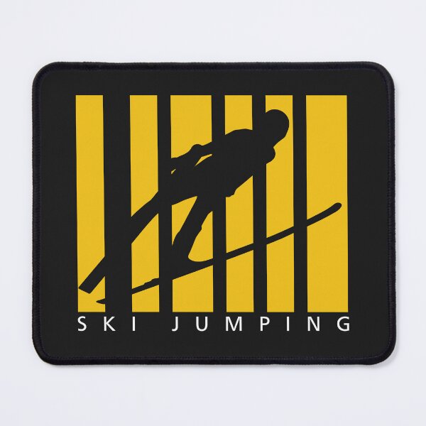 Item preview, Ski Jumping Ski Jumper Silhouette designed and sold by Anniko Art Studio.