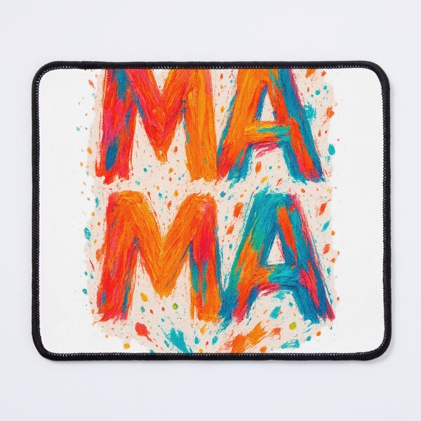 Item preview, MAMA artistic brushstrokes designed and sold by QuirkBeasts.