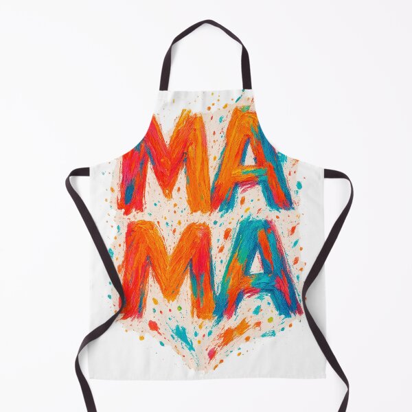 Item preview, MAMA artistic brushstrokes designed and sold by QuirkBeasts.