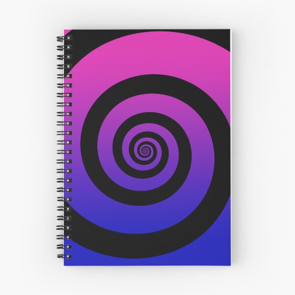 Item preview, Blue Violet Hypnotizing Swirl Abstract Illusion Design  designed and sold by patternsoup.
