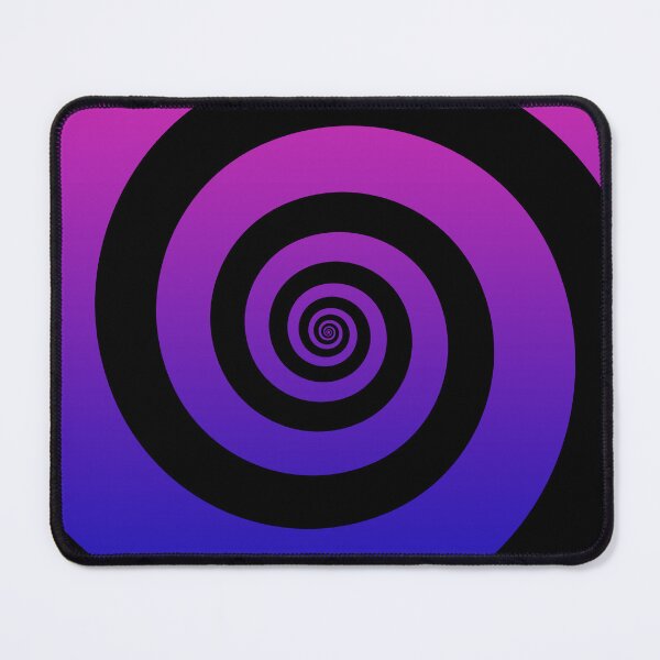 Item preview, Blue Violet Hypnotizing Swirl Abstract Illusion Design  designed and sold by patternsoup.
