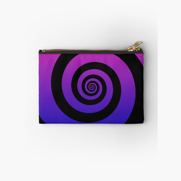 Item preview, Blue Violet Hypnotizing Swirl Abstract Illusion Design  designed and sold by patternsoup.